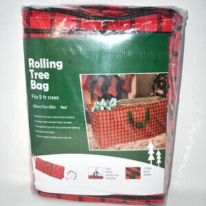 ELONG HOME Christmas Tree Storage Bag for 9ft Tree, Rolling Storage Bag w/ Wheel
